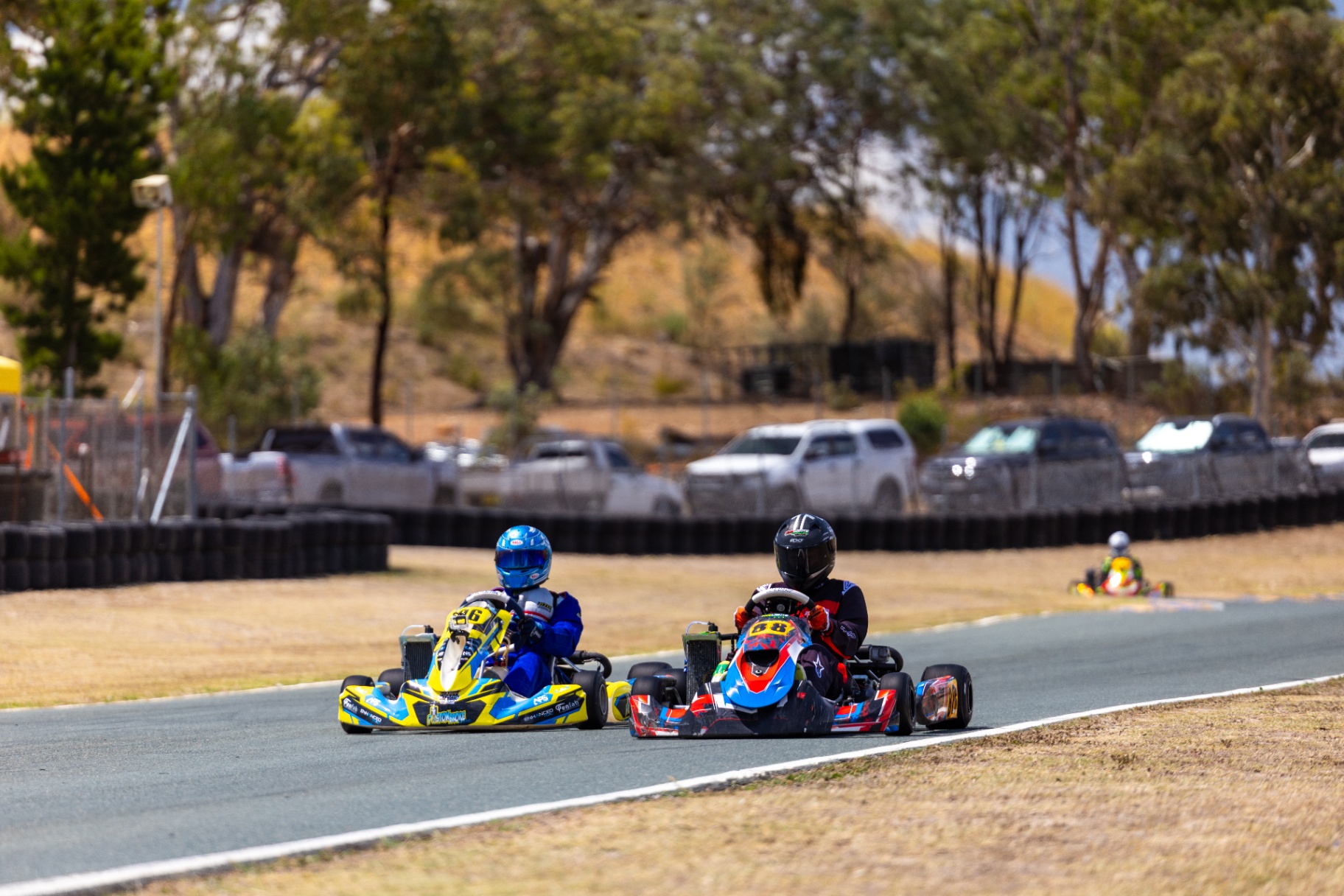 Trackside action